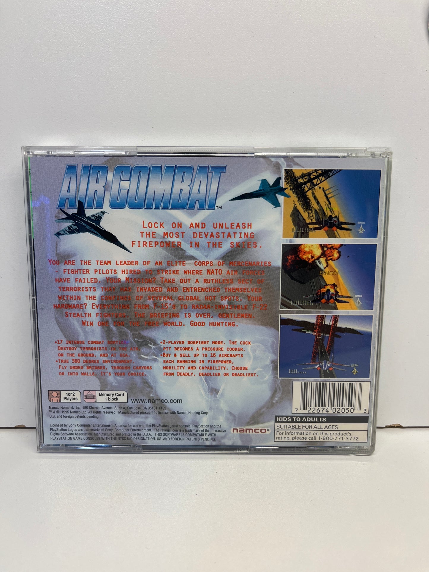 Air Combat [Greatest Hits] - Playstation