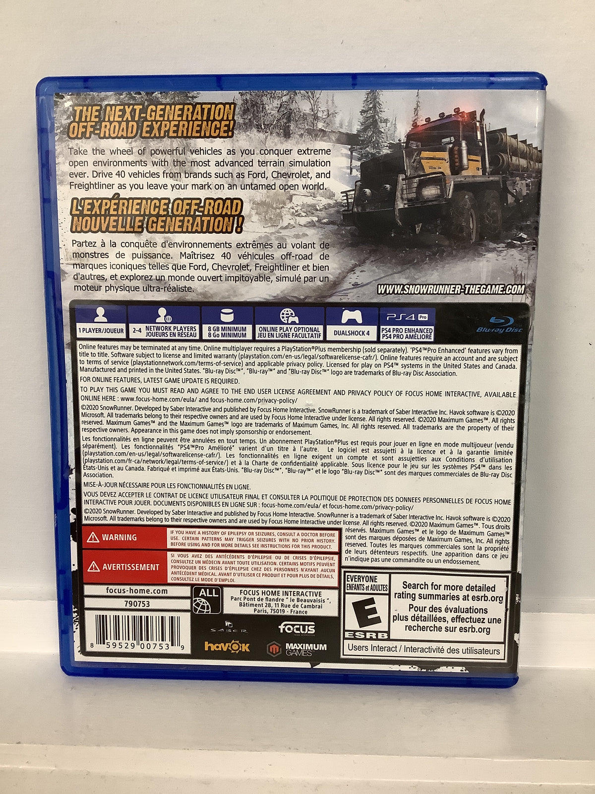 SnowRunner - Playstation 4