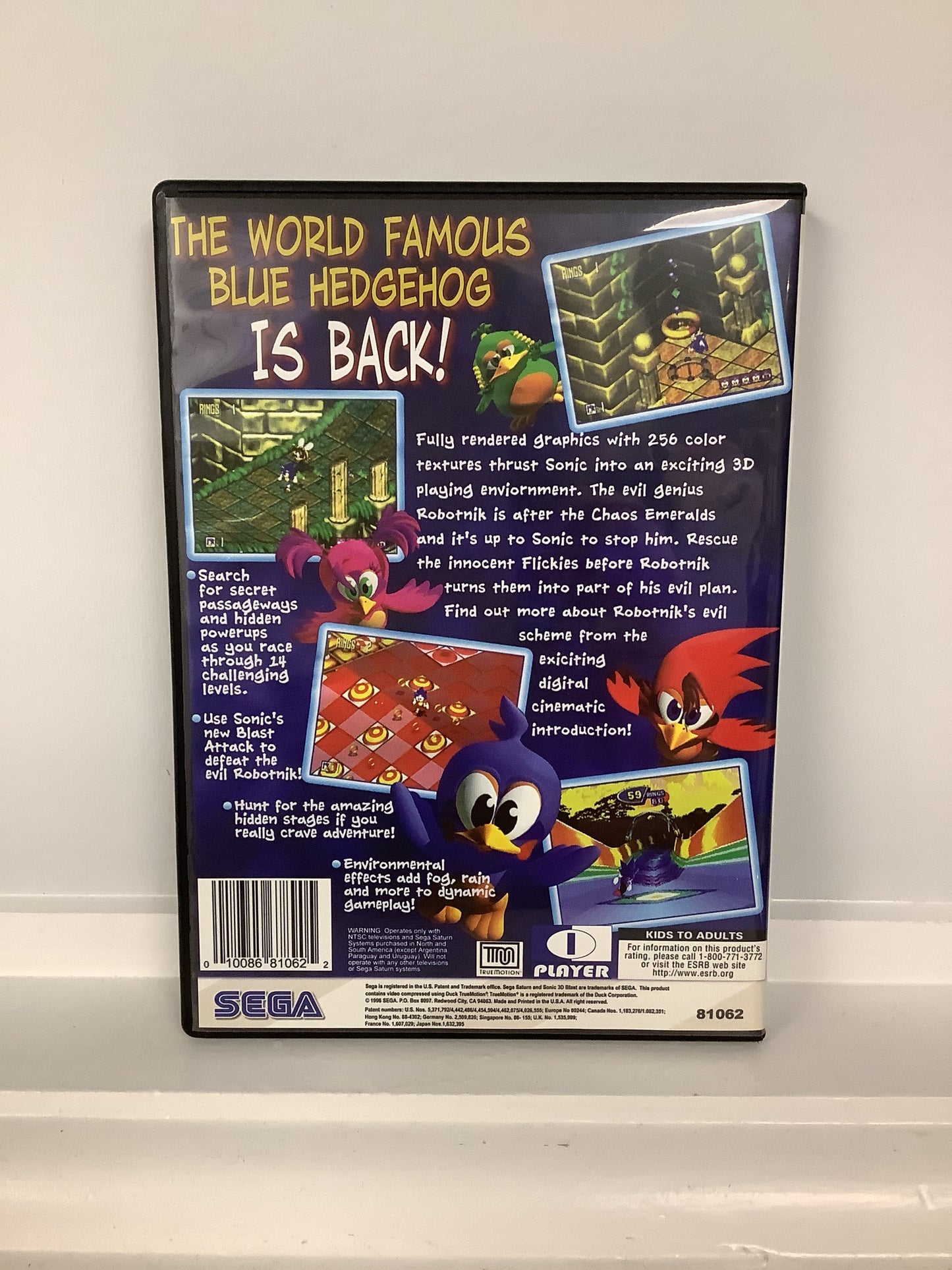 Sonic 3D Blast - Sega Saturn