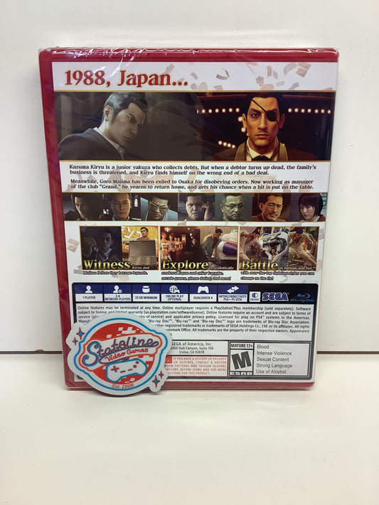 Yakuza 0 [Playstation Hits] - Playstation 4