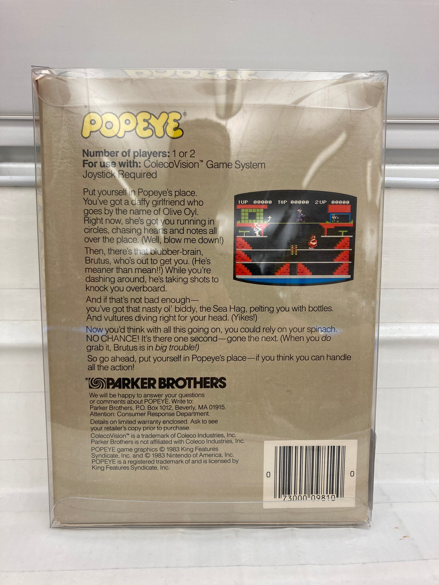 Popeye - Colecovision