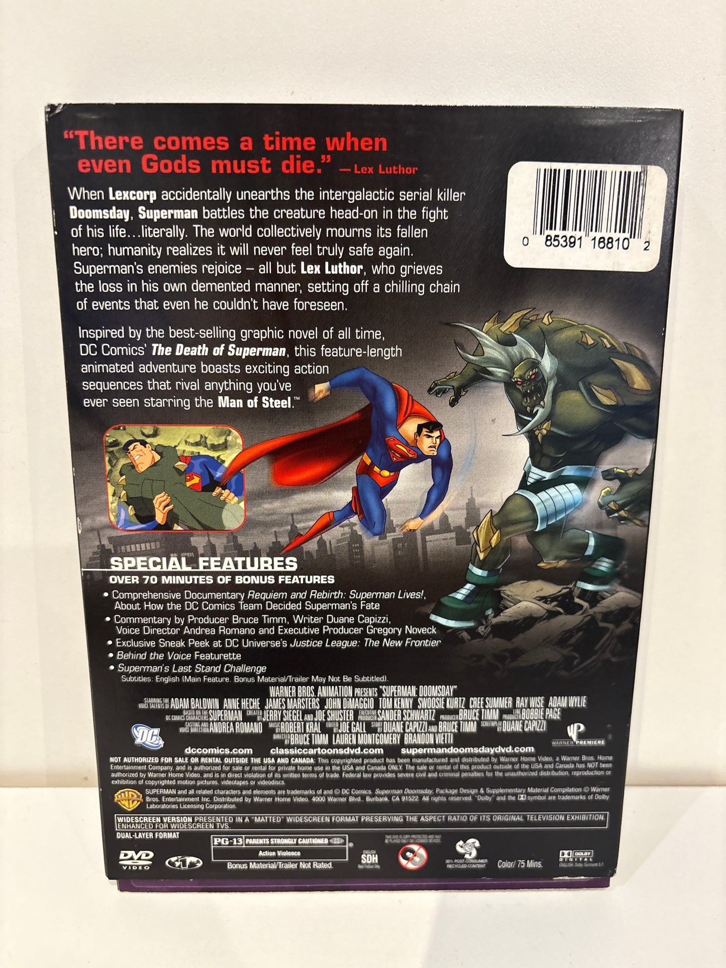 Superman: Doomsday - DVD