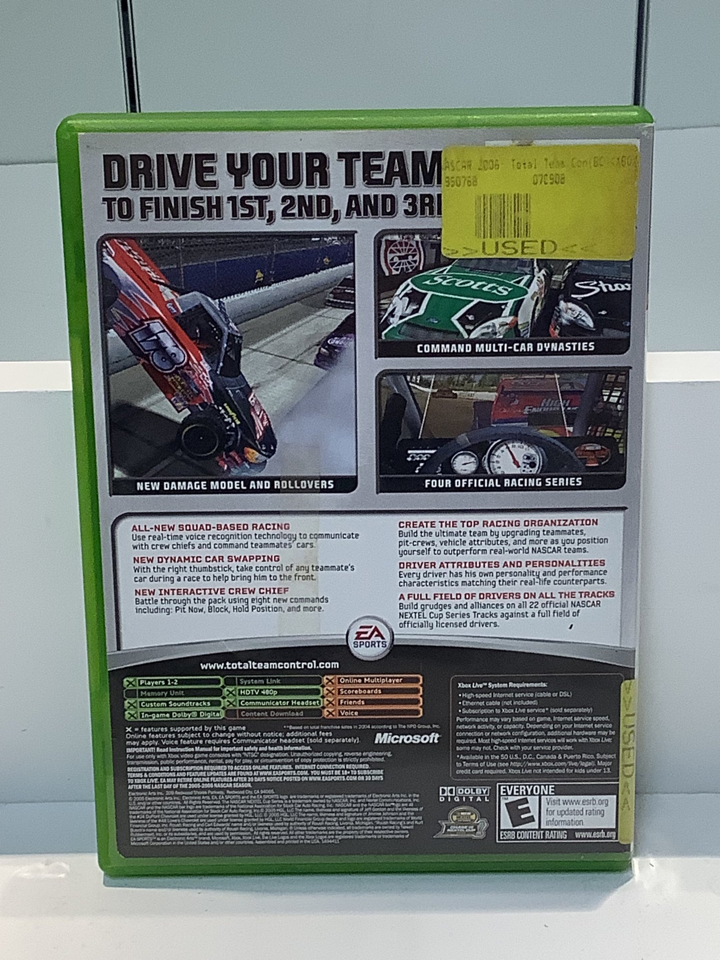 NASCAR 06 Total Team Control - Xbox