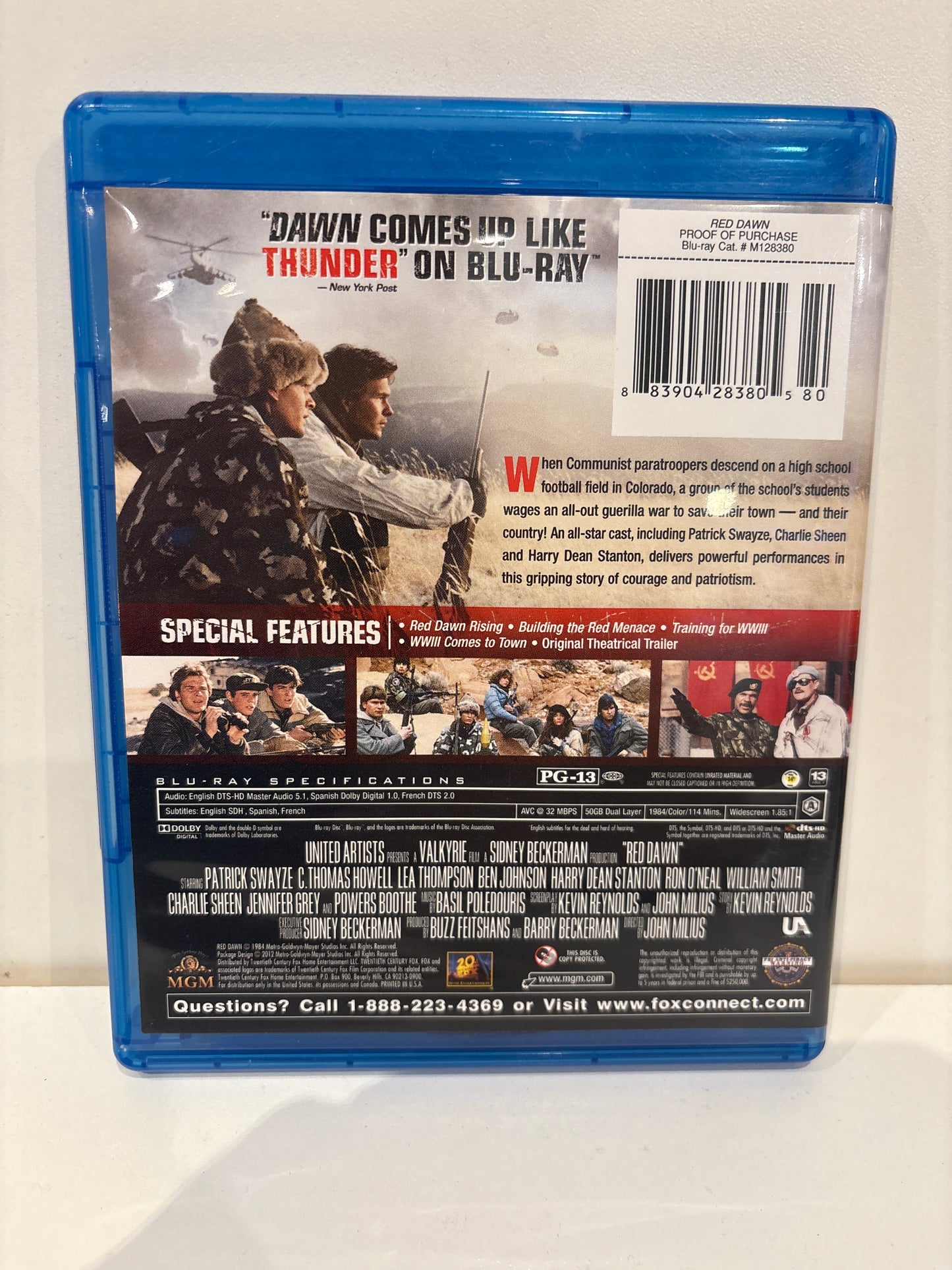 Red Dawn - Blu-Ray