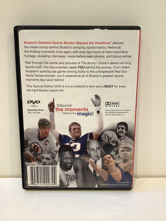 Boston's Greatest Sports Stories: Beyond the Headlines - DVD