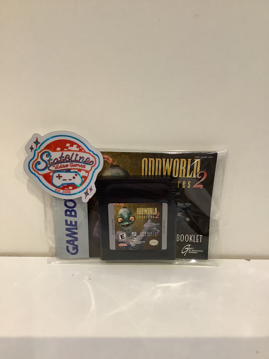 Oddworld Adventures 2 - GameBoy Color