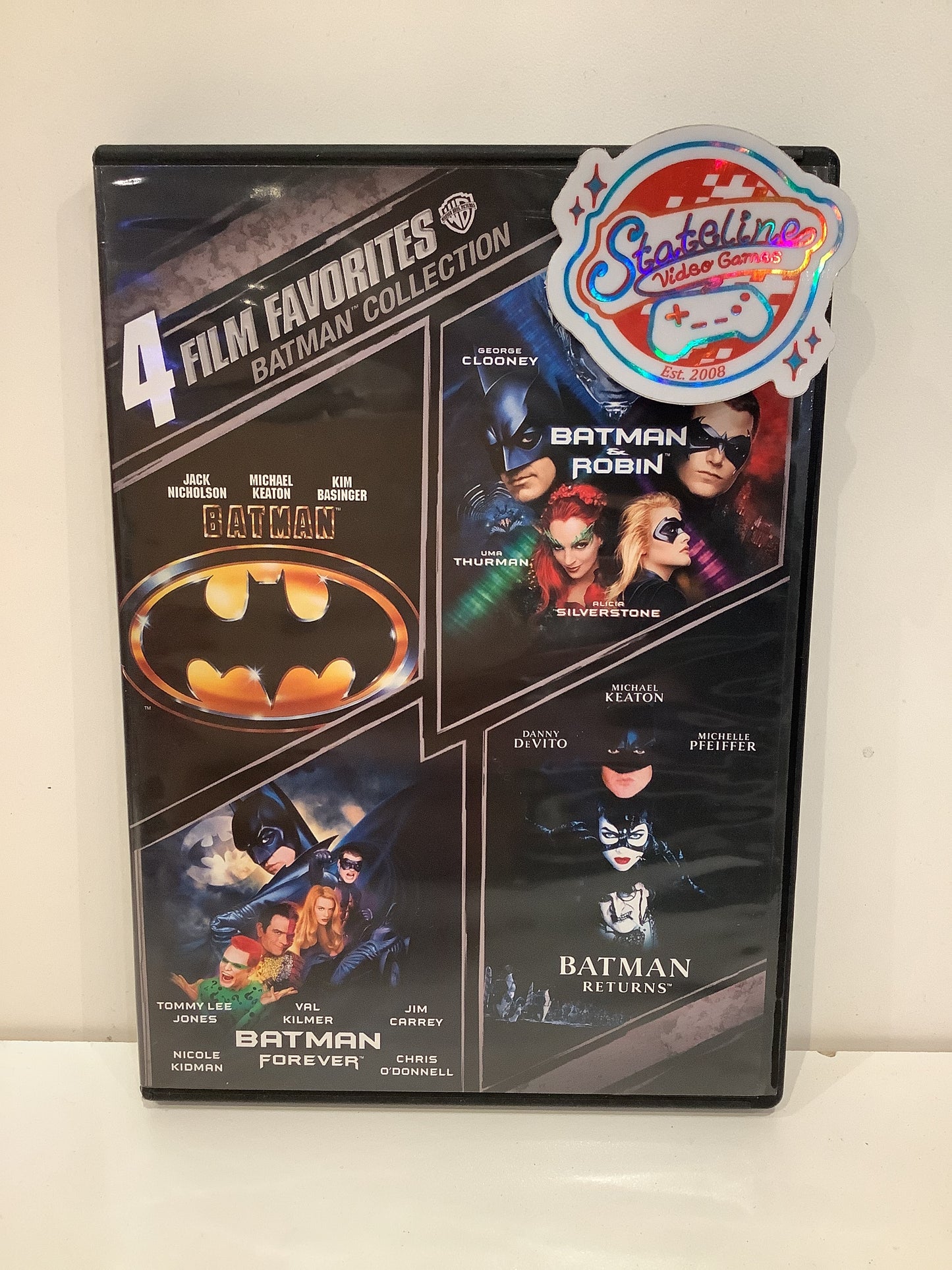 Batman / Batman & Robin / Batman Forever / Batman Returns - DVD