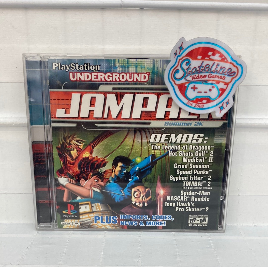 PlayStation Underground Jampack Summer 2000 - Playstation