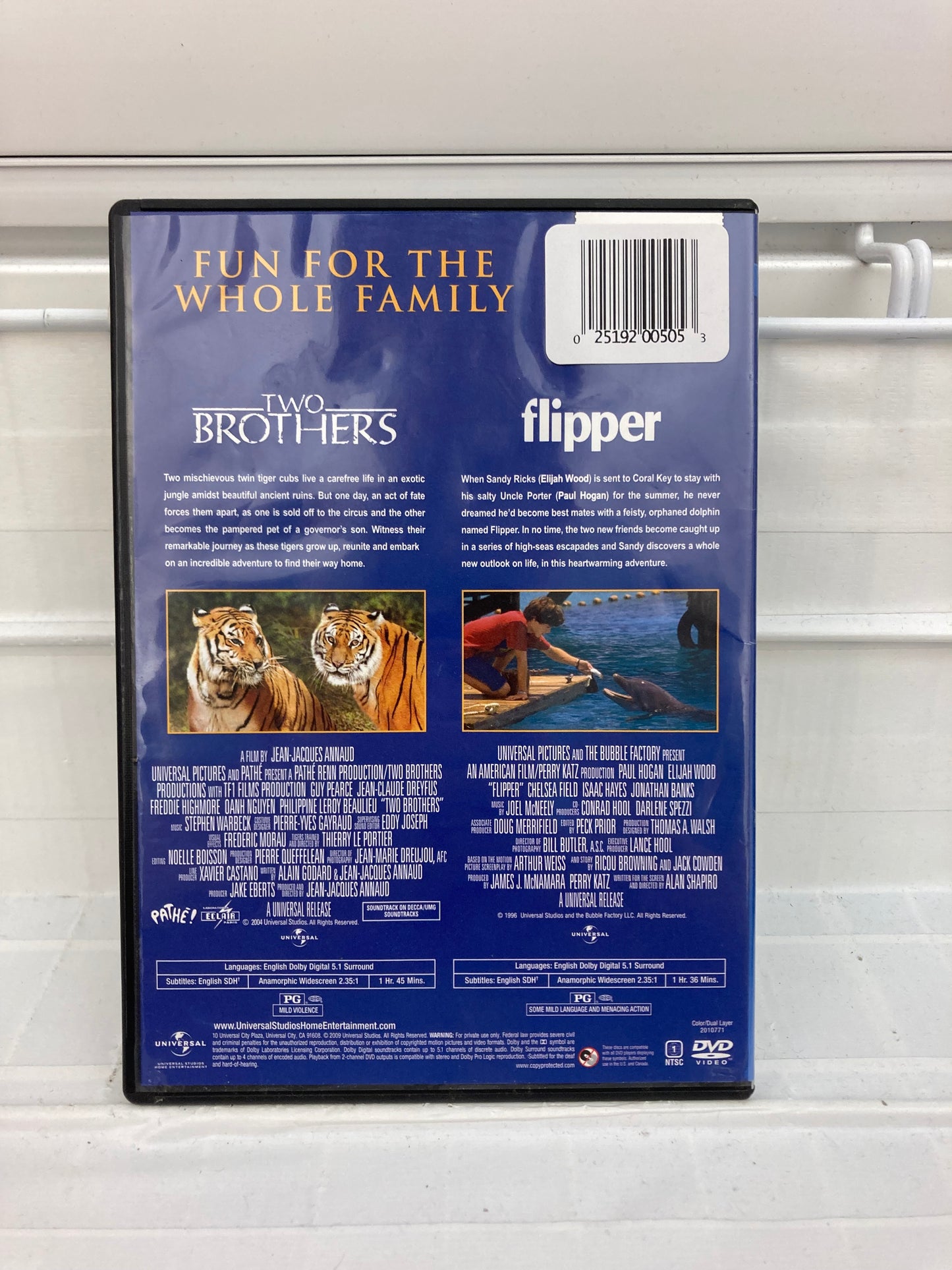 Two Brothers/Flipper - DVD