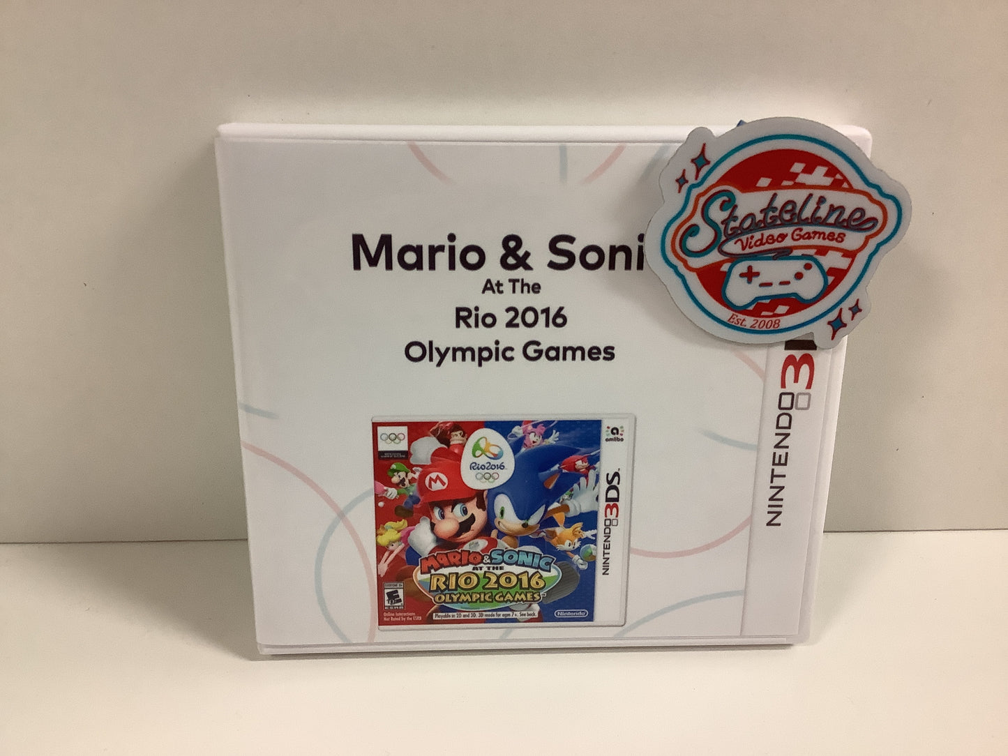 Mario Sonic at the Rio 2016 Olympic Games Nintendo 3DS