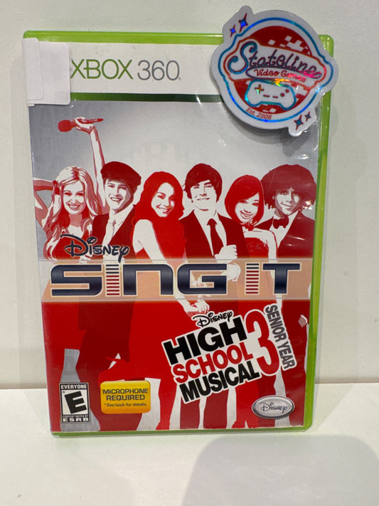 Disney Sing It High School Musical 3 - Xbox 360