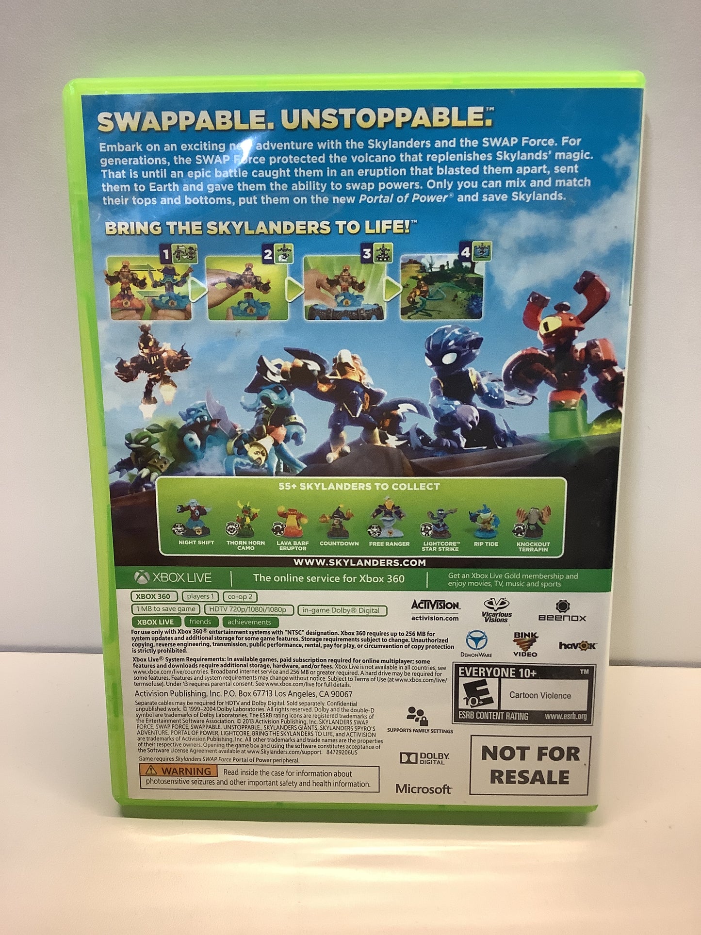 Skylanders: Swap Force (Game Only) - Xbox 360