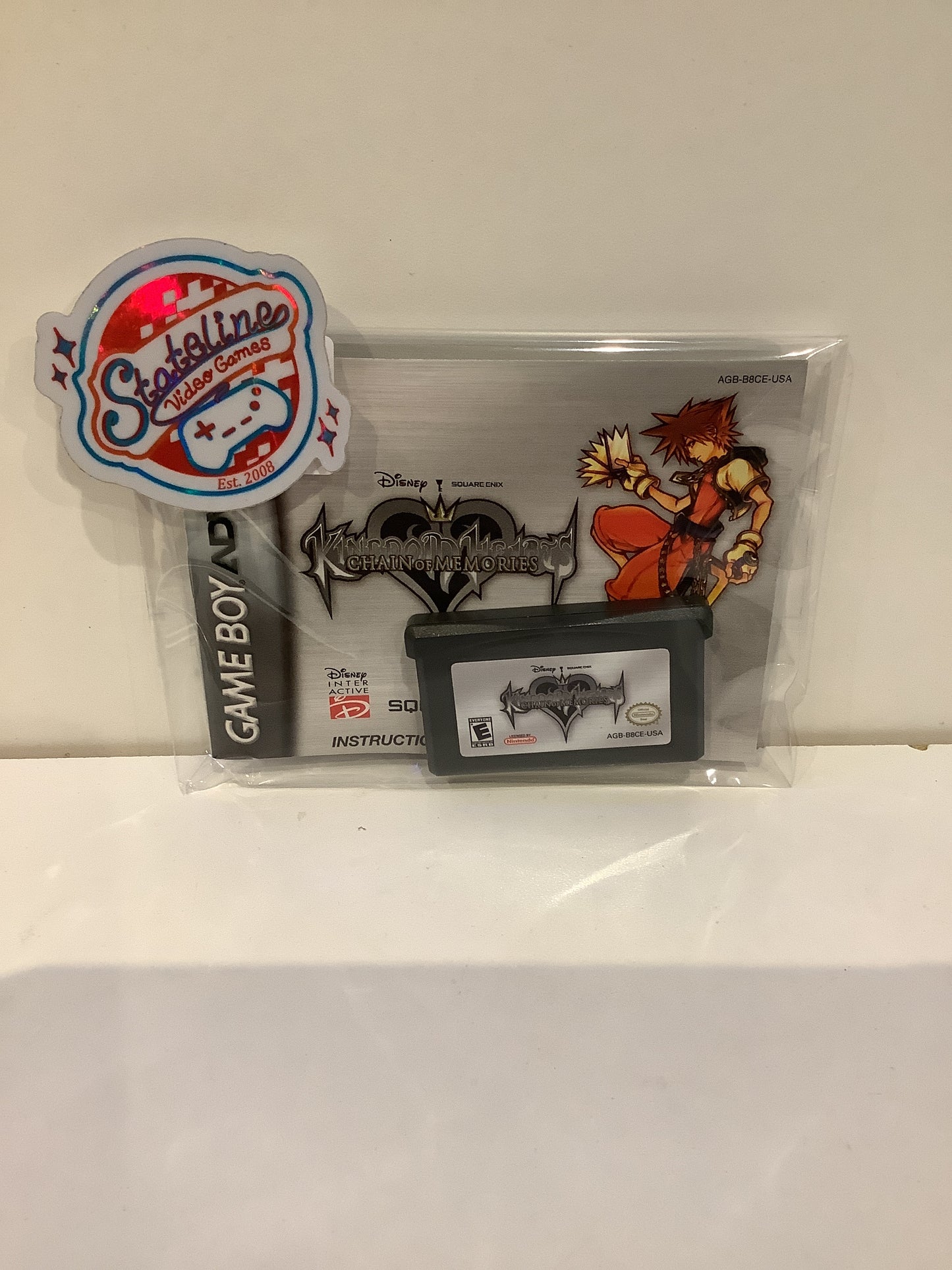 Kingdom Hearts Chain of Memories - GameBoy Advance