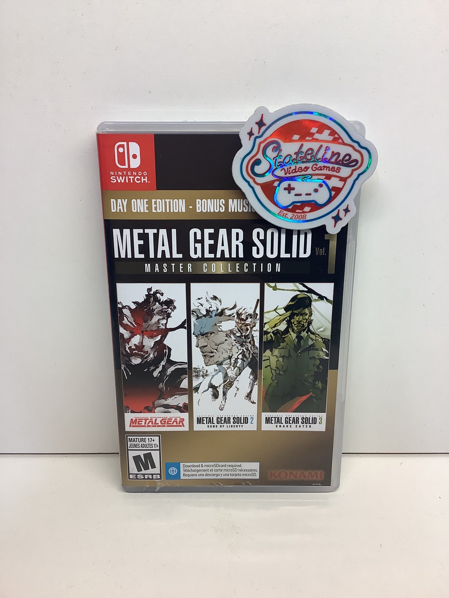 metal gear solid switch Metal Gear Solid: Master Collection Vol. 1