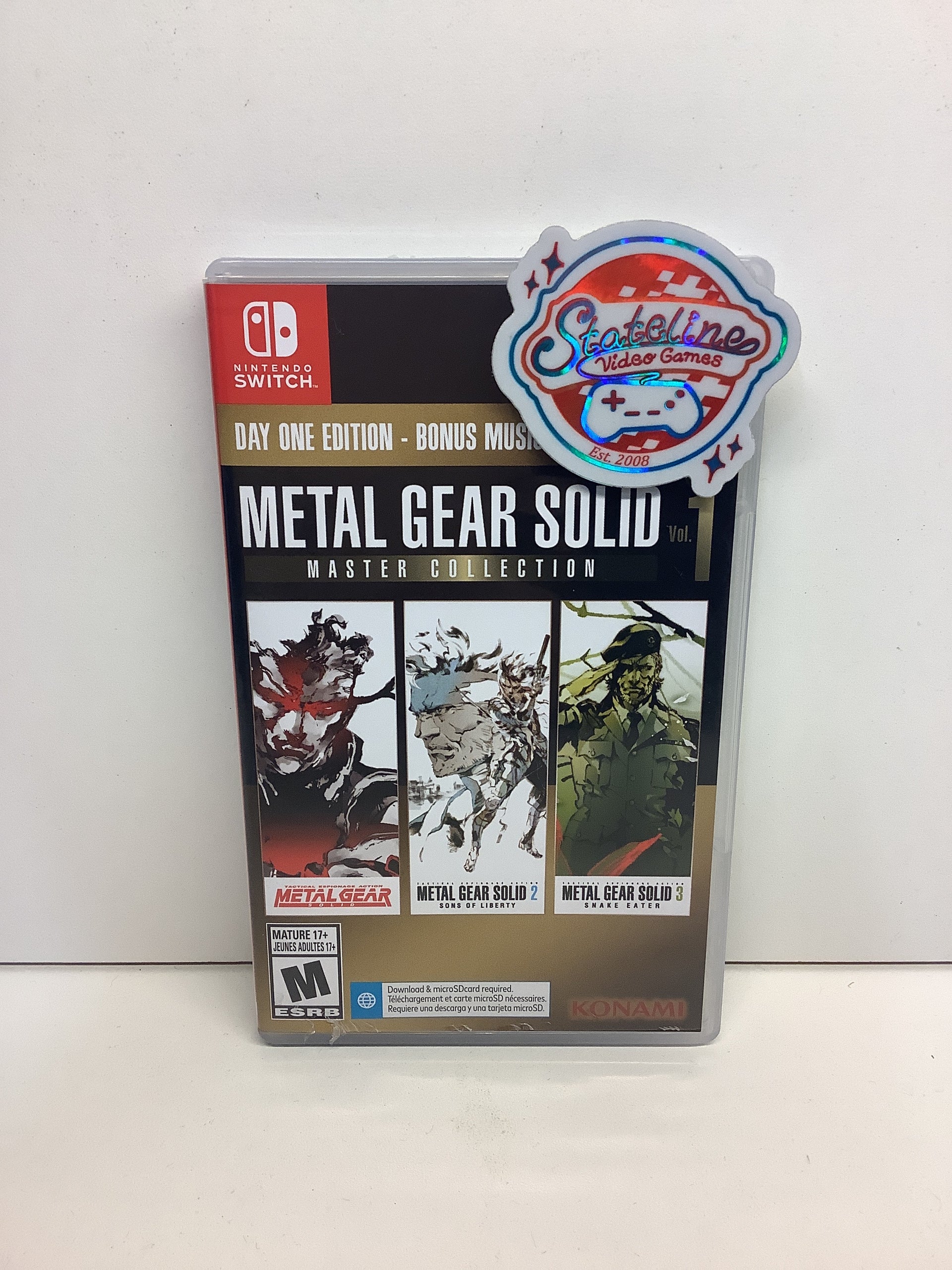metal gear solid 4 nintendo switch Metal Gear Solid: Master Collection Vol. 1
