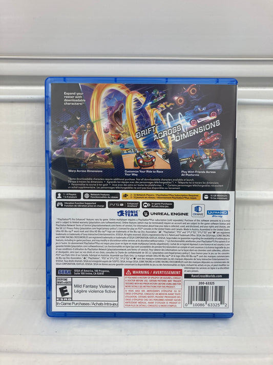 Sonic Racing: CrossWorlds - Playstation 5