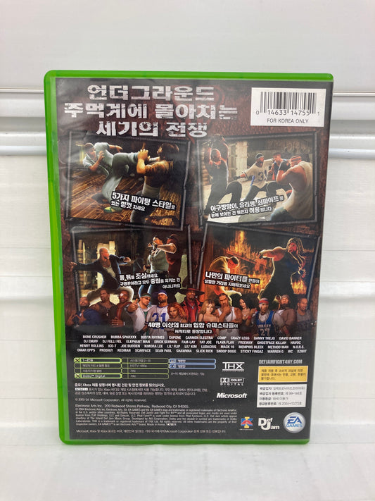 Def Jam: Fight for NY [GRAC] - Xbox