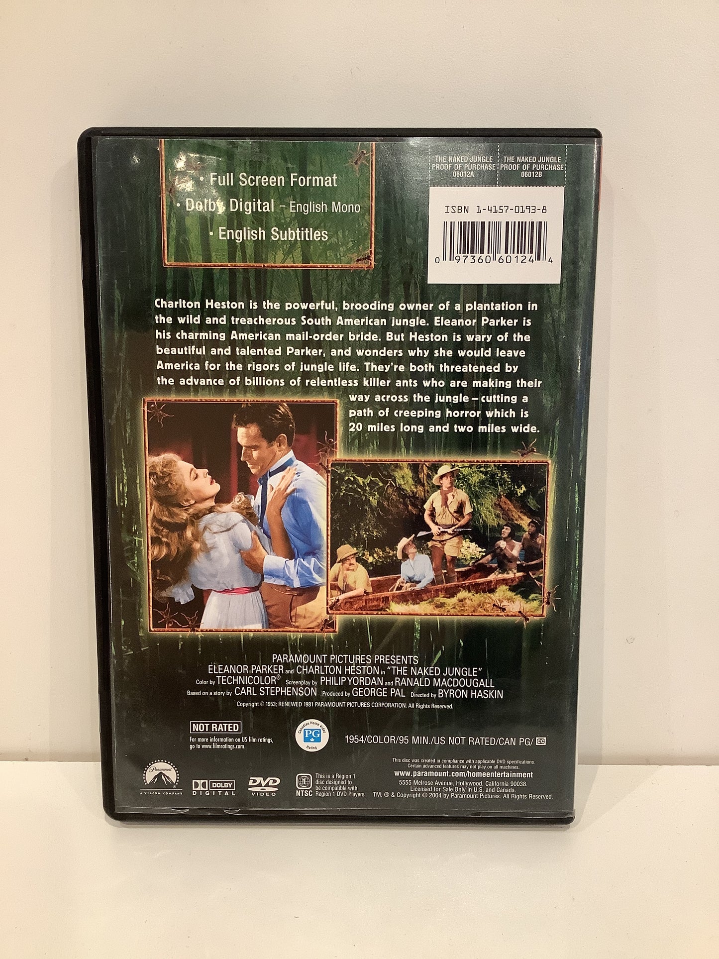 The Naked Jungle - DVD