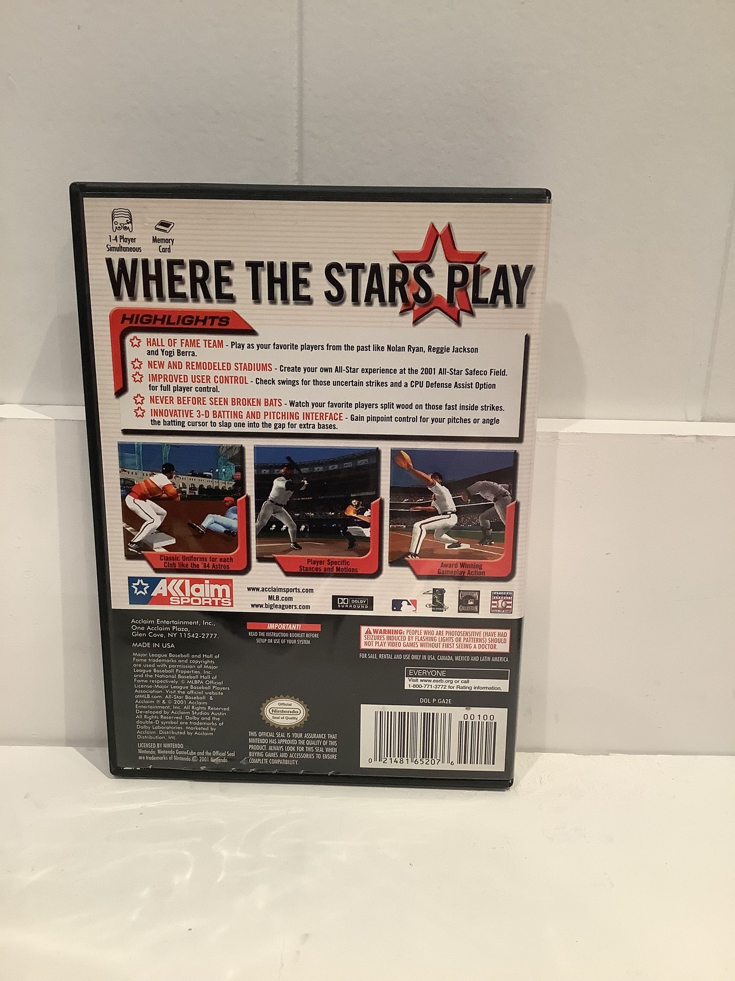 All-Star Baseball 2002 - Gamecube