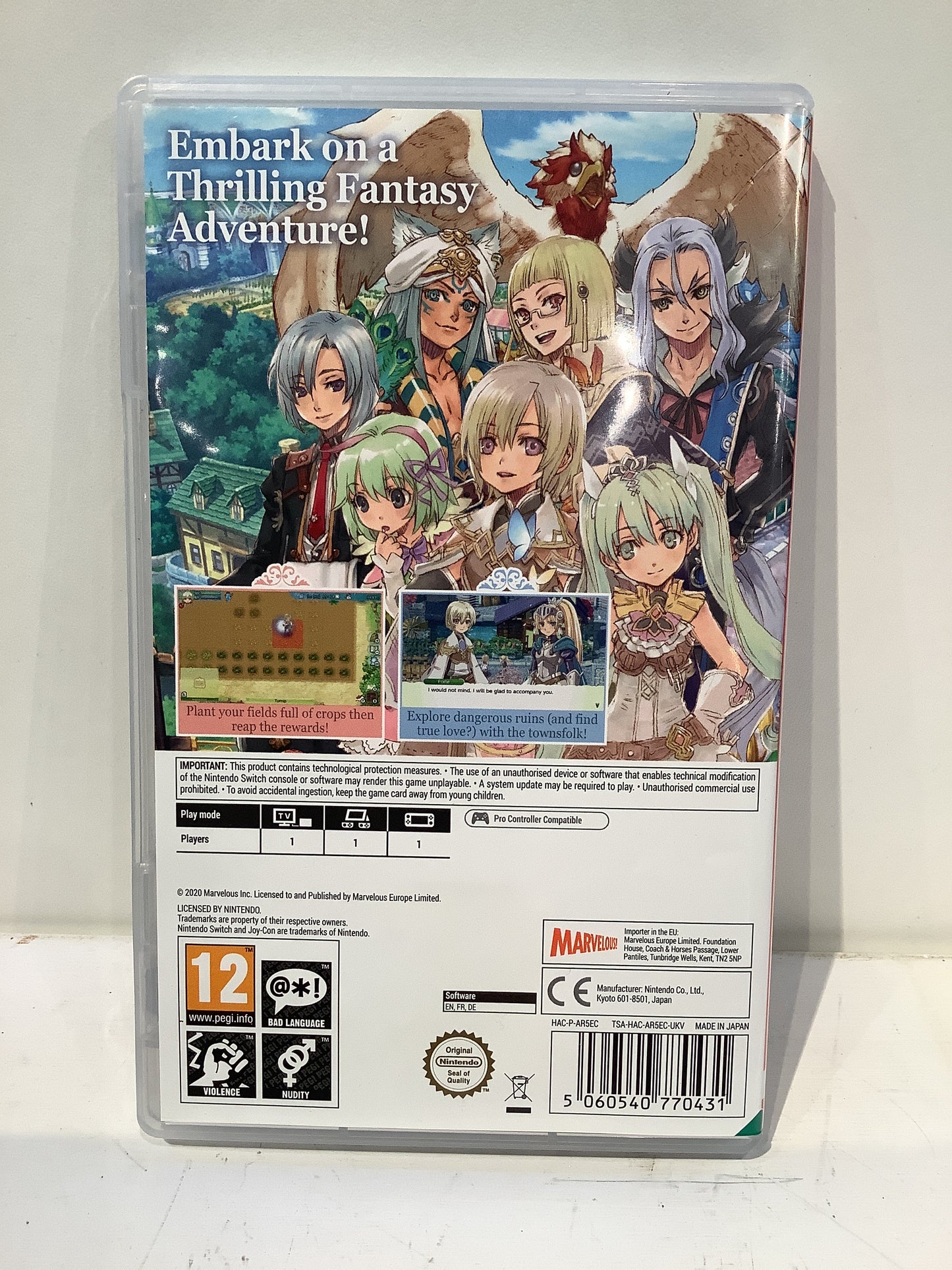 Rune Factory 4 Special - Nintendo Switch