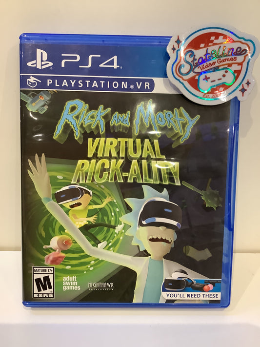 Rick and Morty Virtual Rick-ality - Playstation 4