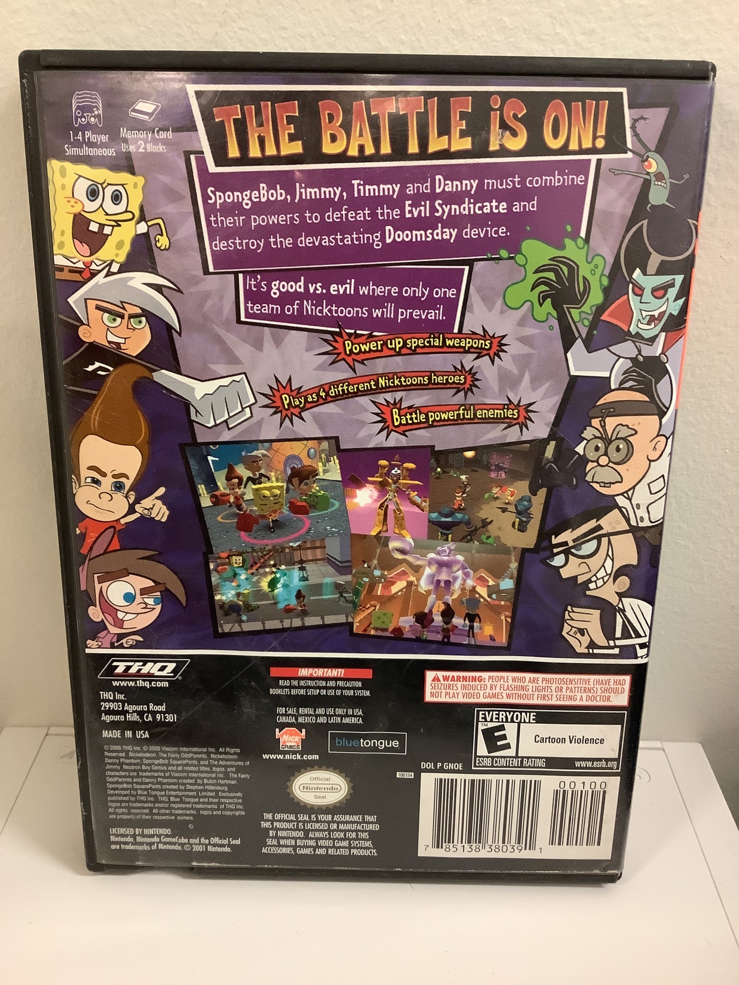 Nicktoons Unite - Gamecube