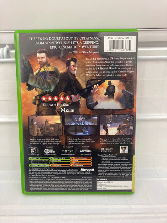 Return to Castle Wolfenstein - Xbox