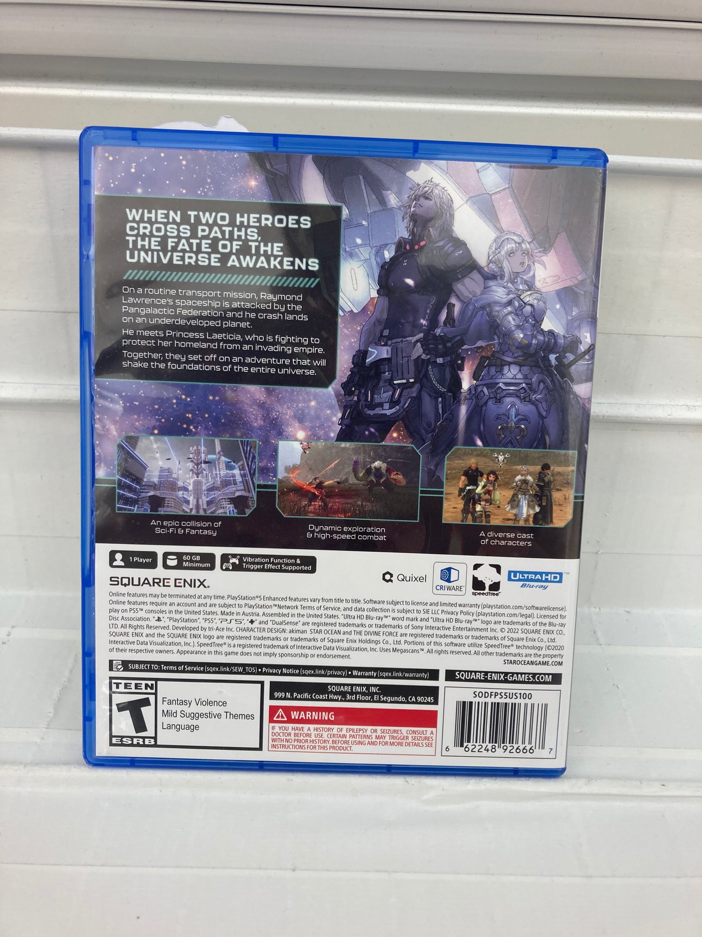 Star Ocean The Divine Force - Playstation 5