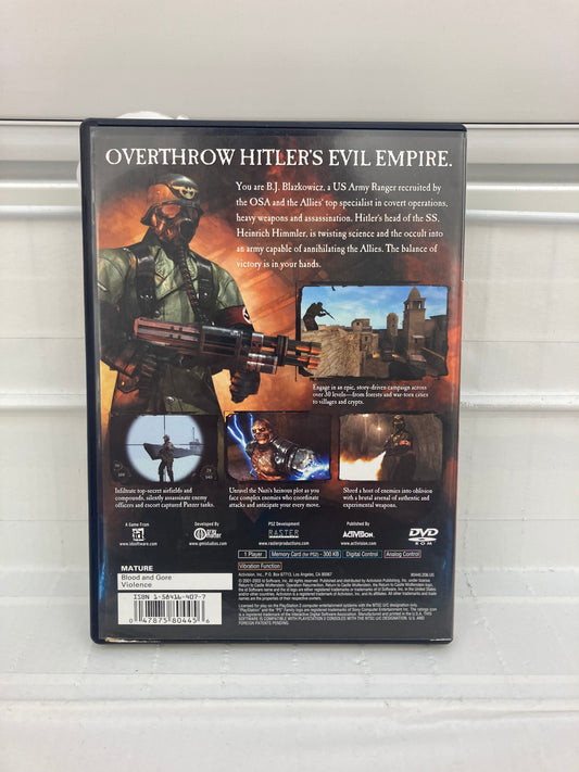 Return to Castle Wolfenstein - Playstation 2