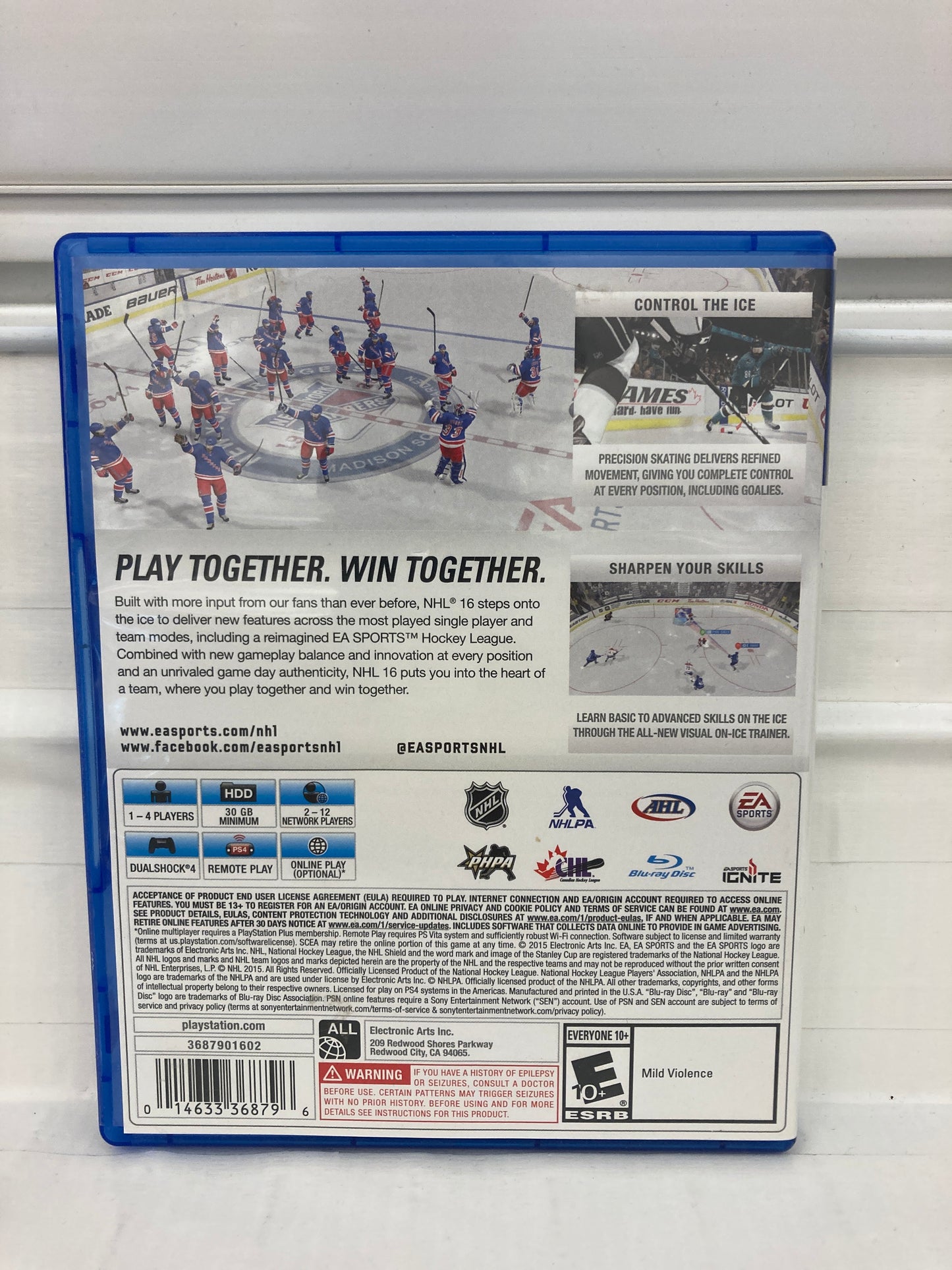 NHL 16 - Playstation 4