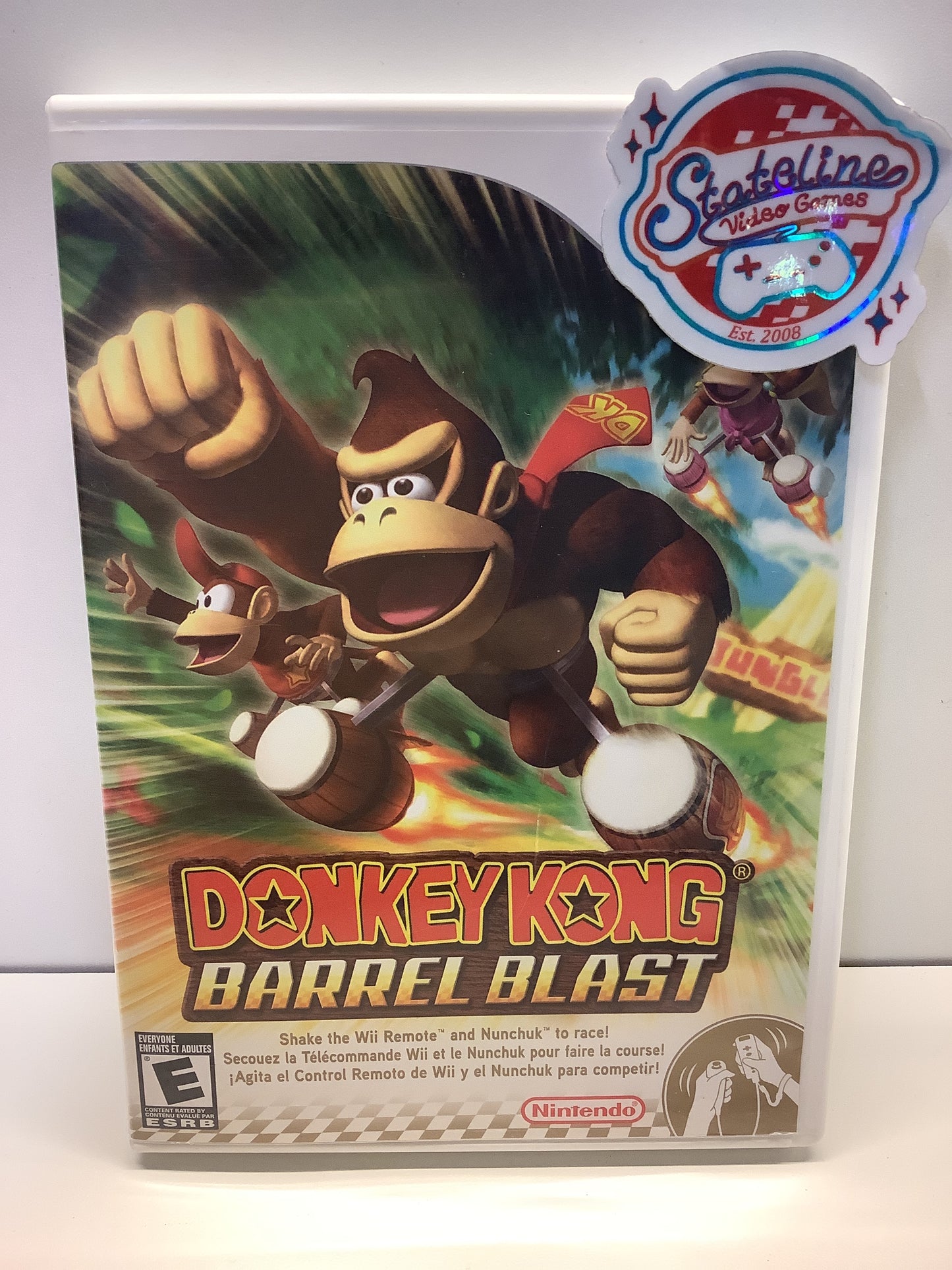 Donkey Kong Barrel Blast - Wii