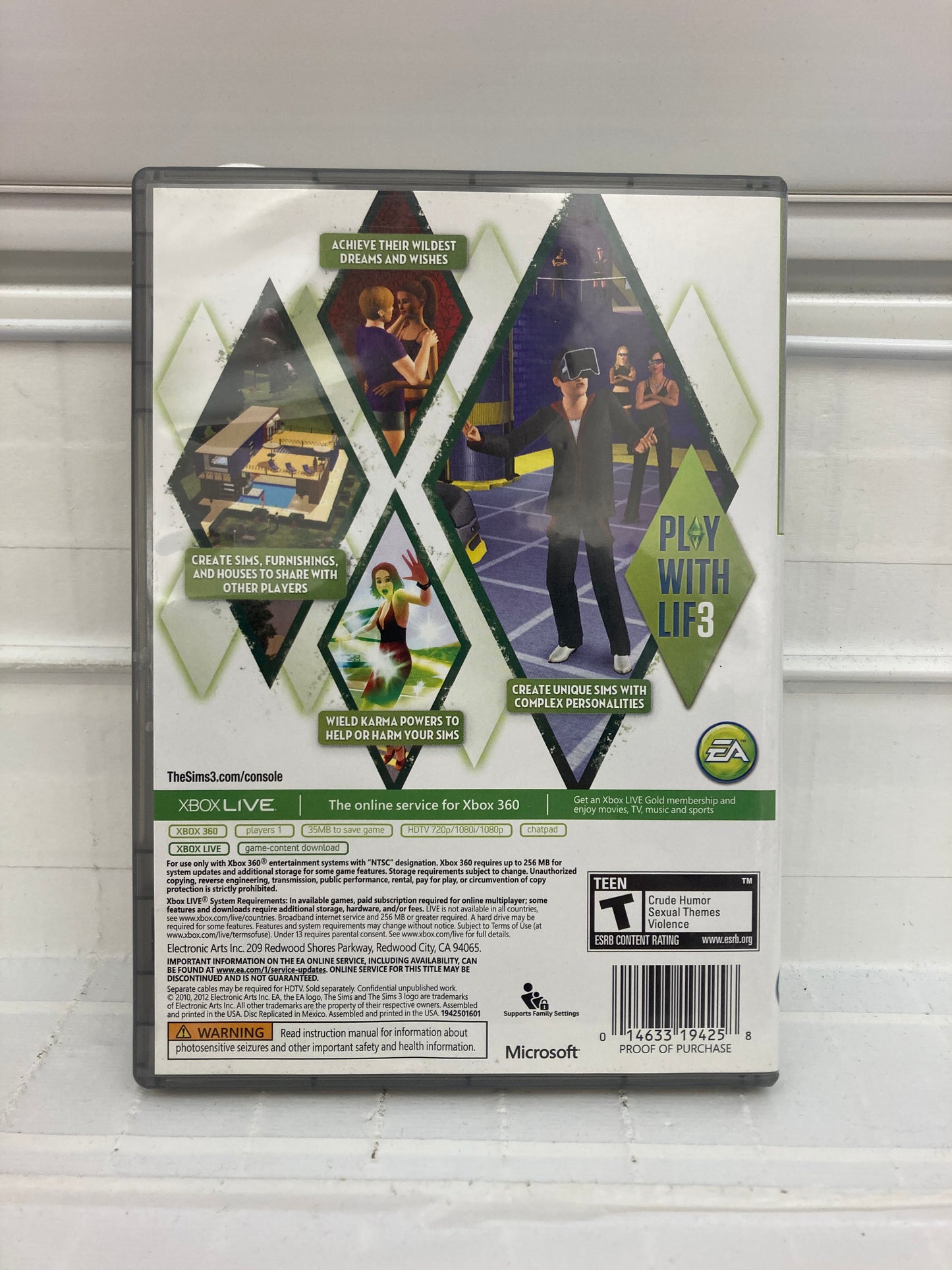 The Sims 3 [Platinum Hits] - Xbox 360