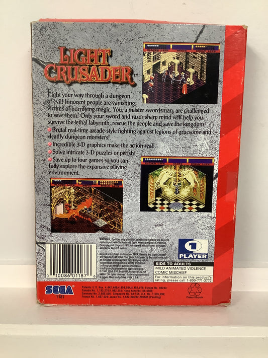 Light Crusader - Sega Genesis