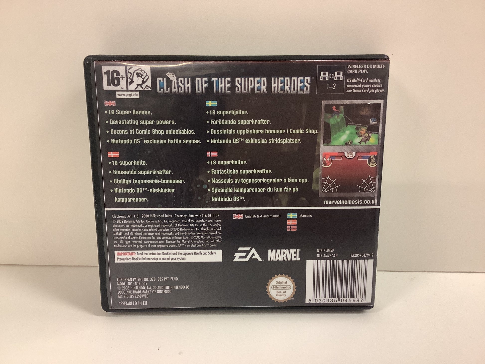 Marvel Nemesis Rise of the Imperfects Nintendo DS Pre-Owned