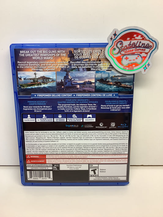 World of Warships Legends [Firepower Deluxe Edition] - Playstation 4