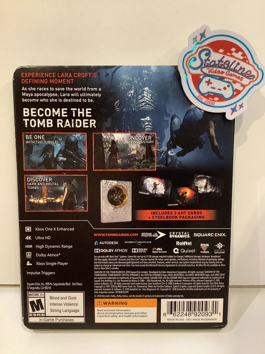 Shadow of the Tomb Raider [Limited Steelbook Edition] - Xbox One