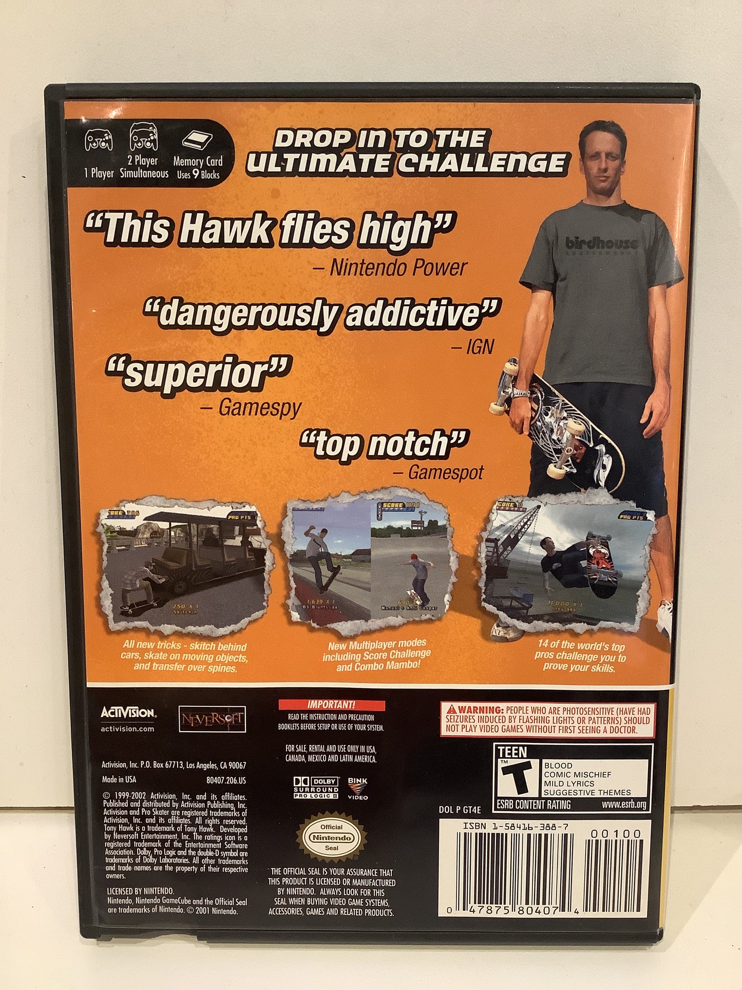 Tony Hawk 4 - Gamecube