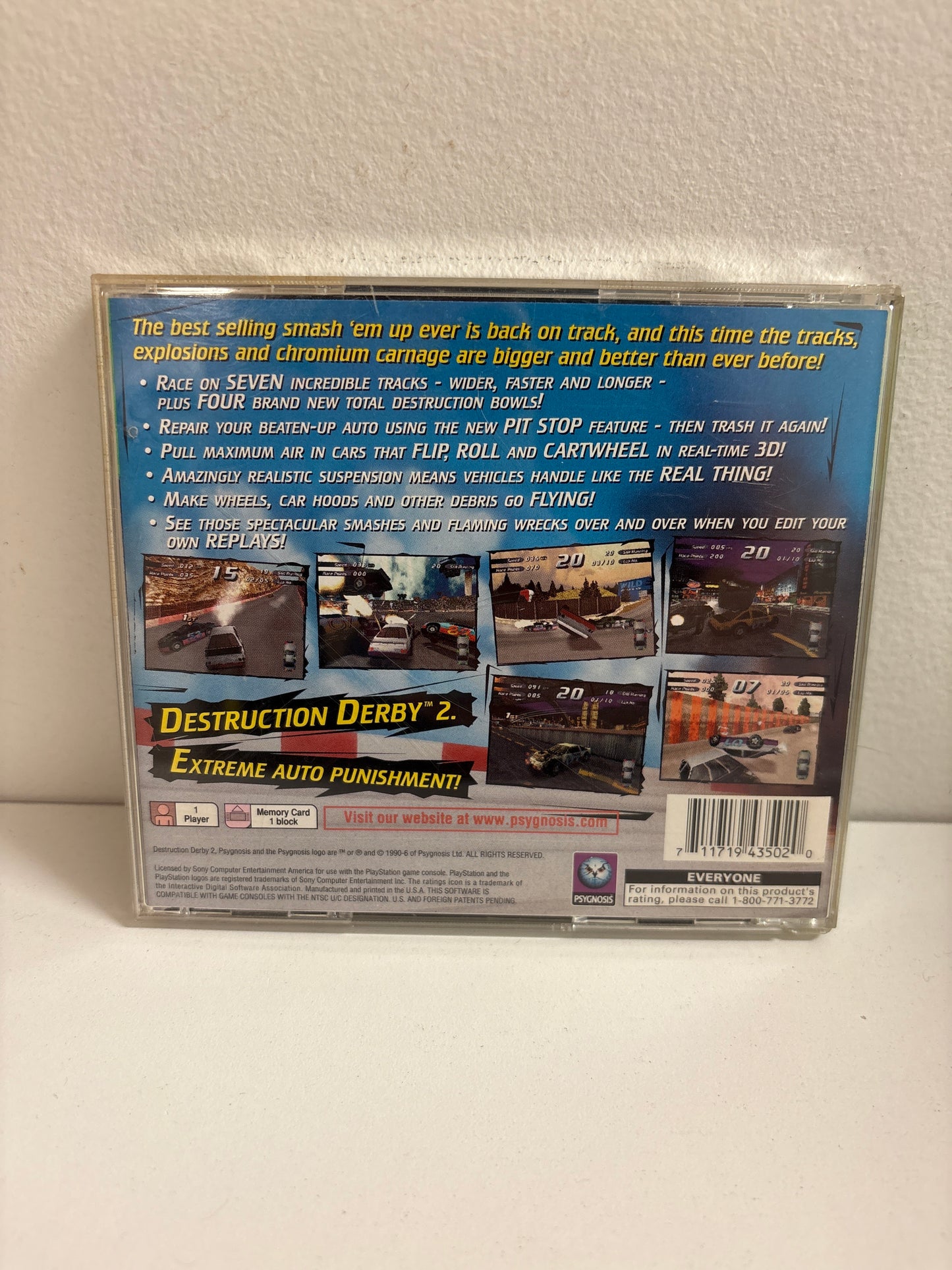Destruction Derby 2 [Greatest Hits] - Playstation