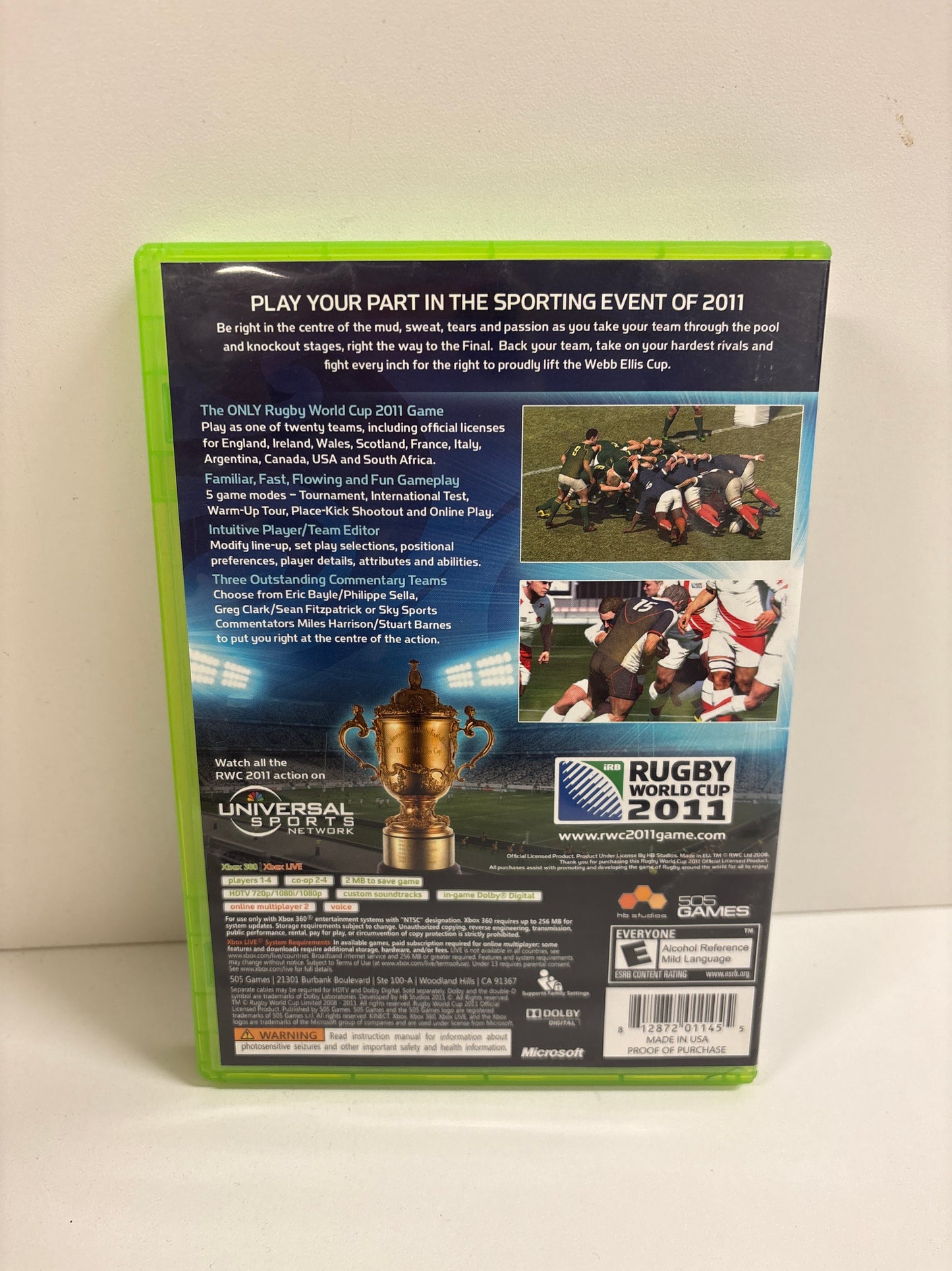 Rugby World Cup 2011 - Xbox 360