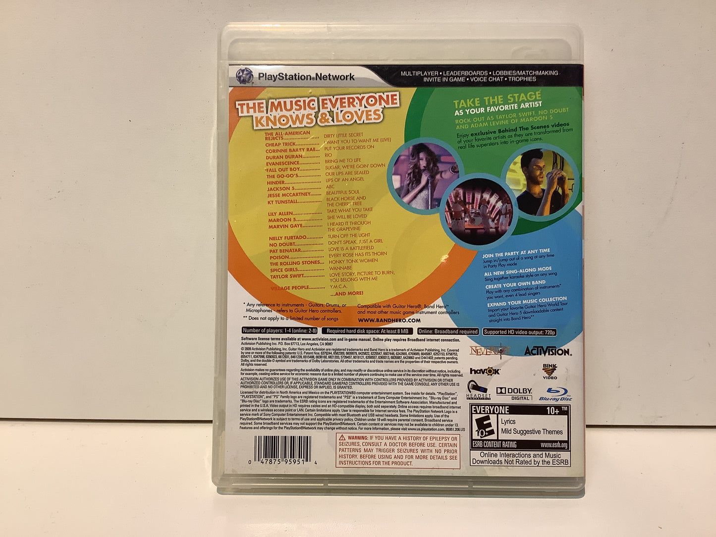 Band Hero - Playstation 3