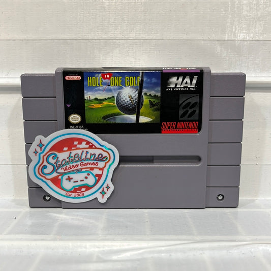 Hal's Hole in One Golf - Super Nintendo