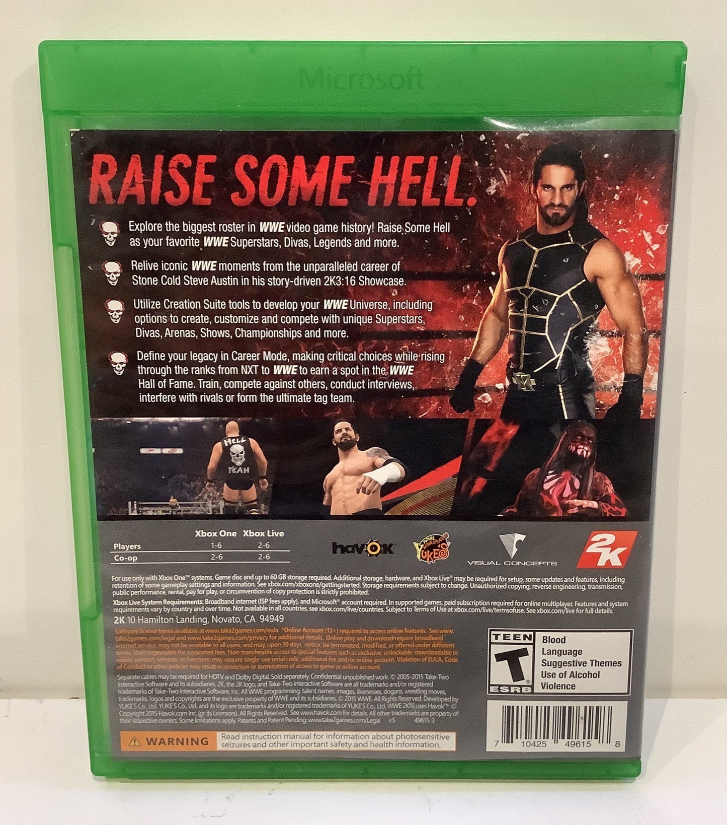 WWE 2K16 - Xbox One