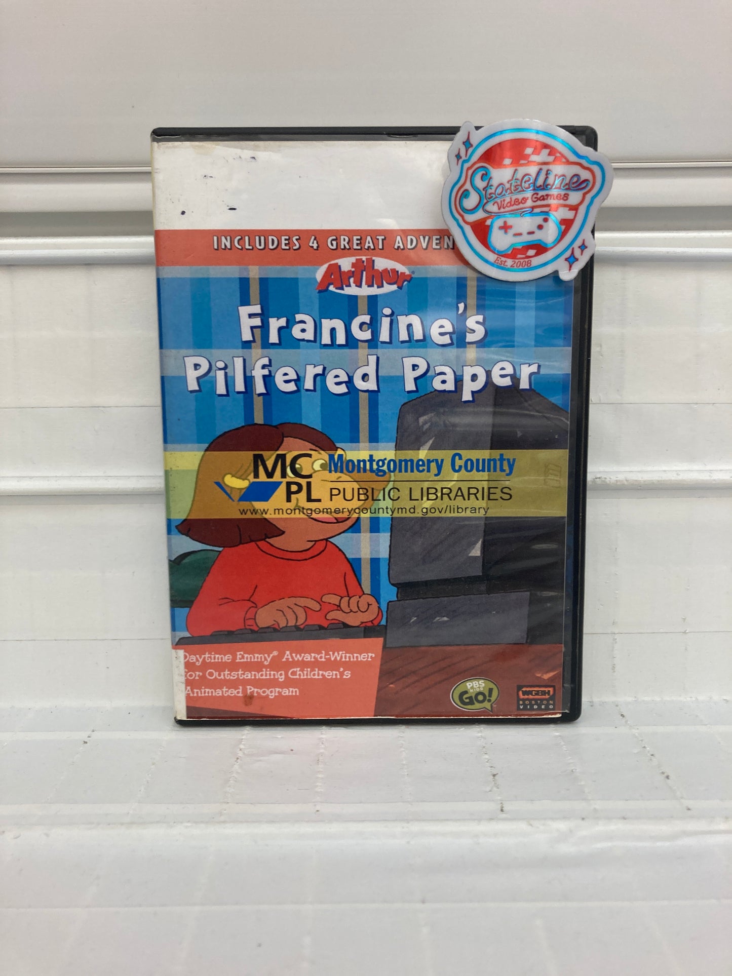 Francine's Pilfered Paper - DVD