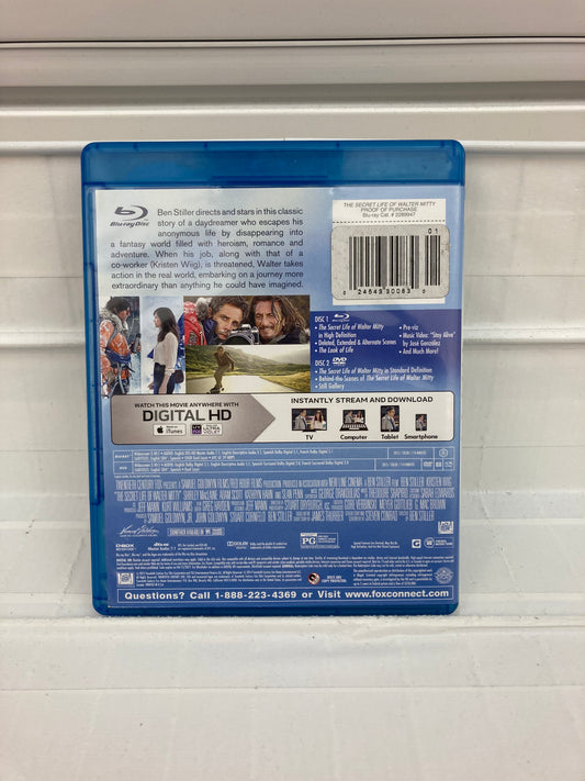 The Secret Life Of Walter Mitty - Blu Ray