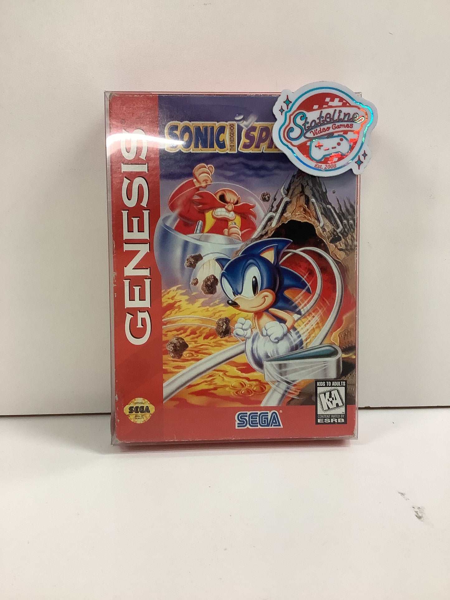 Sonic Spinball [Cardboard Box] - Sega Genesis