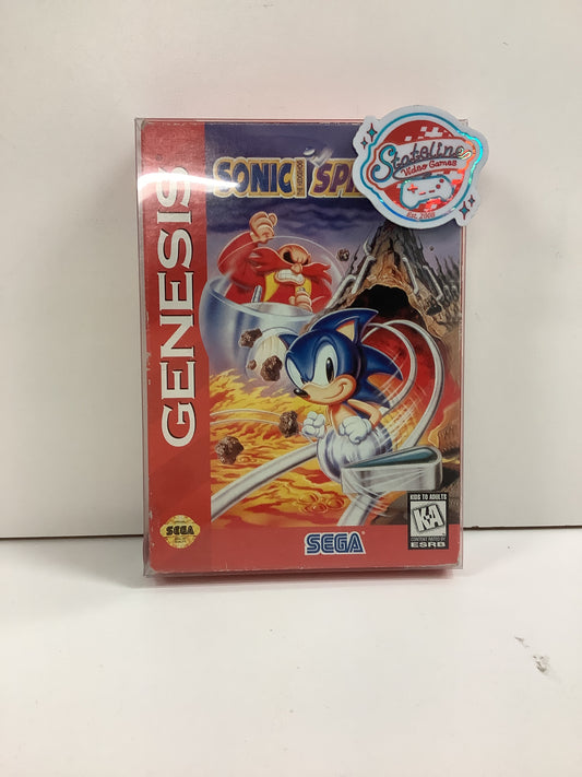 Sonic Spinball [Cardboard Box] - Sega Genesis