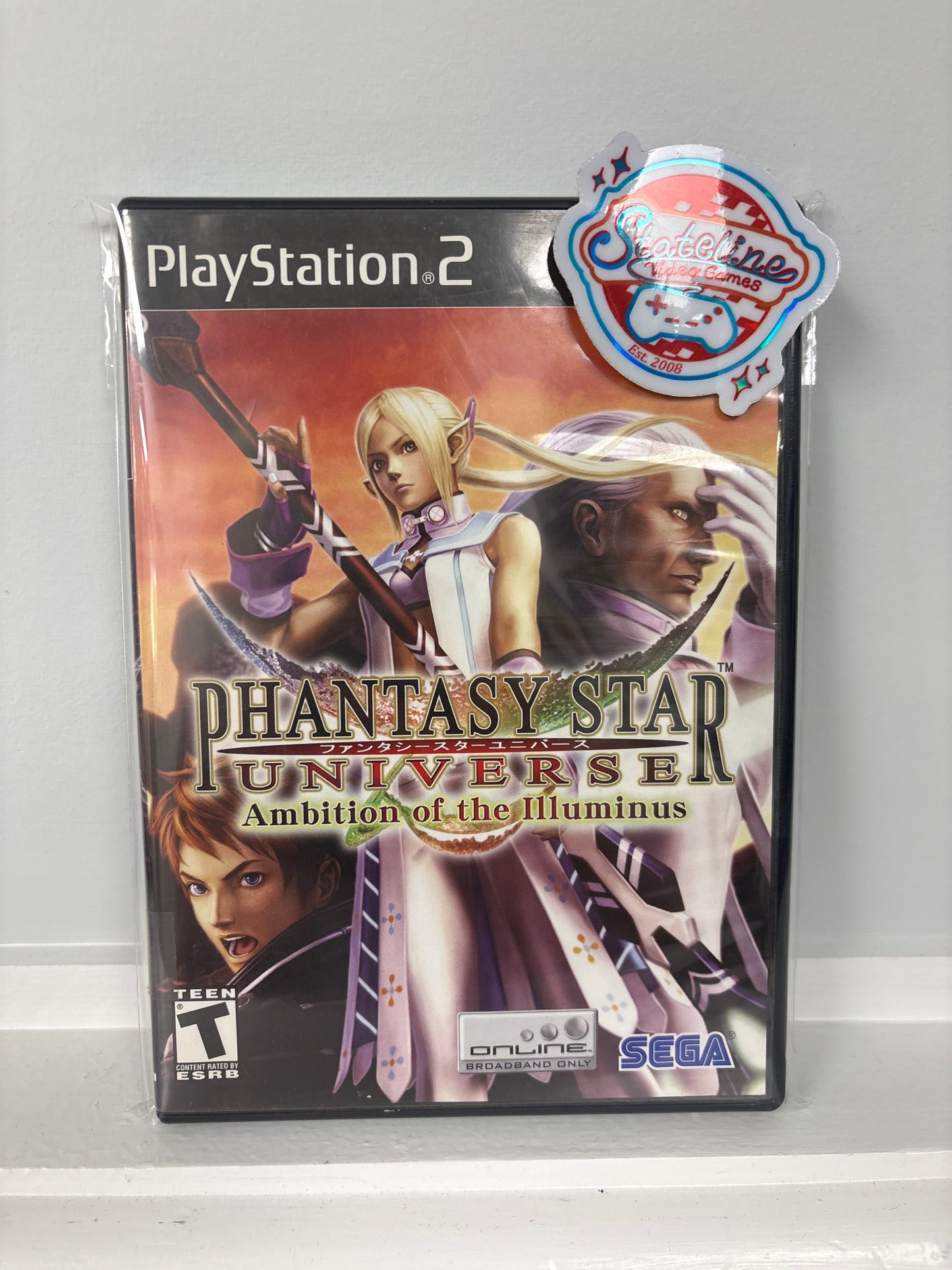 Phantasy Star Universe Ambition Of Illuminus Expansion - Playstation 2