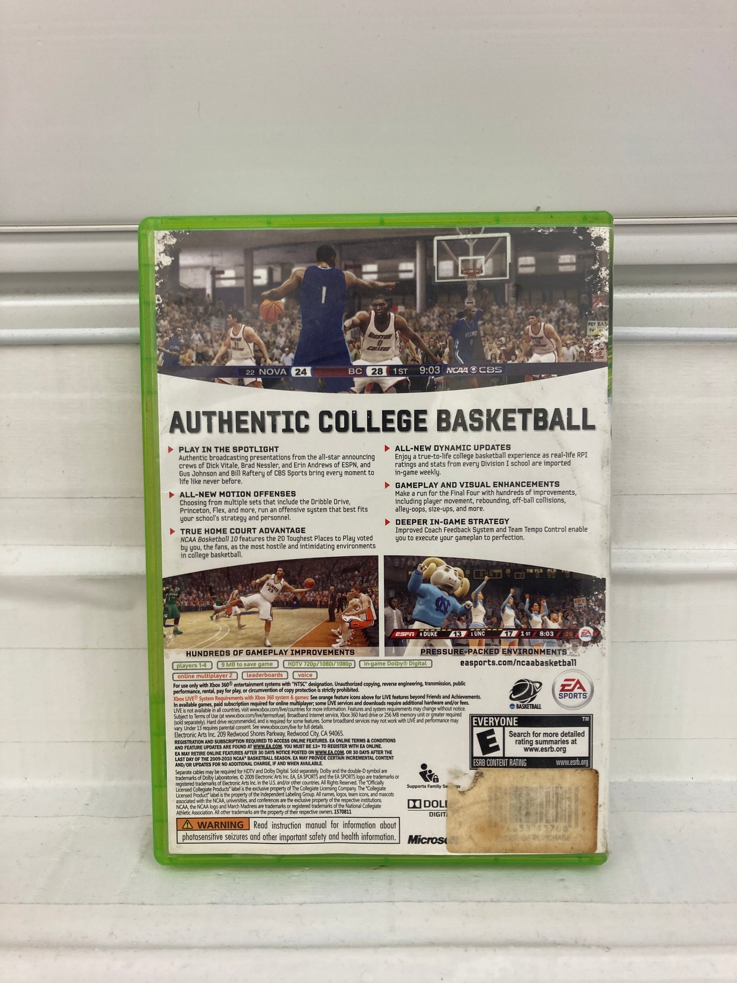 NCAA Basketball 10 - Xbox 360