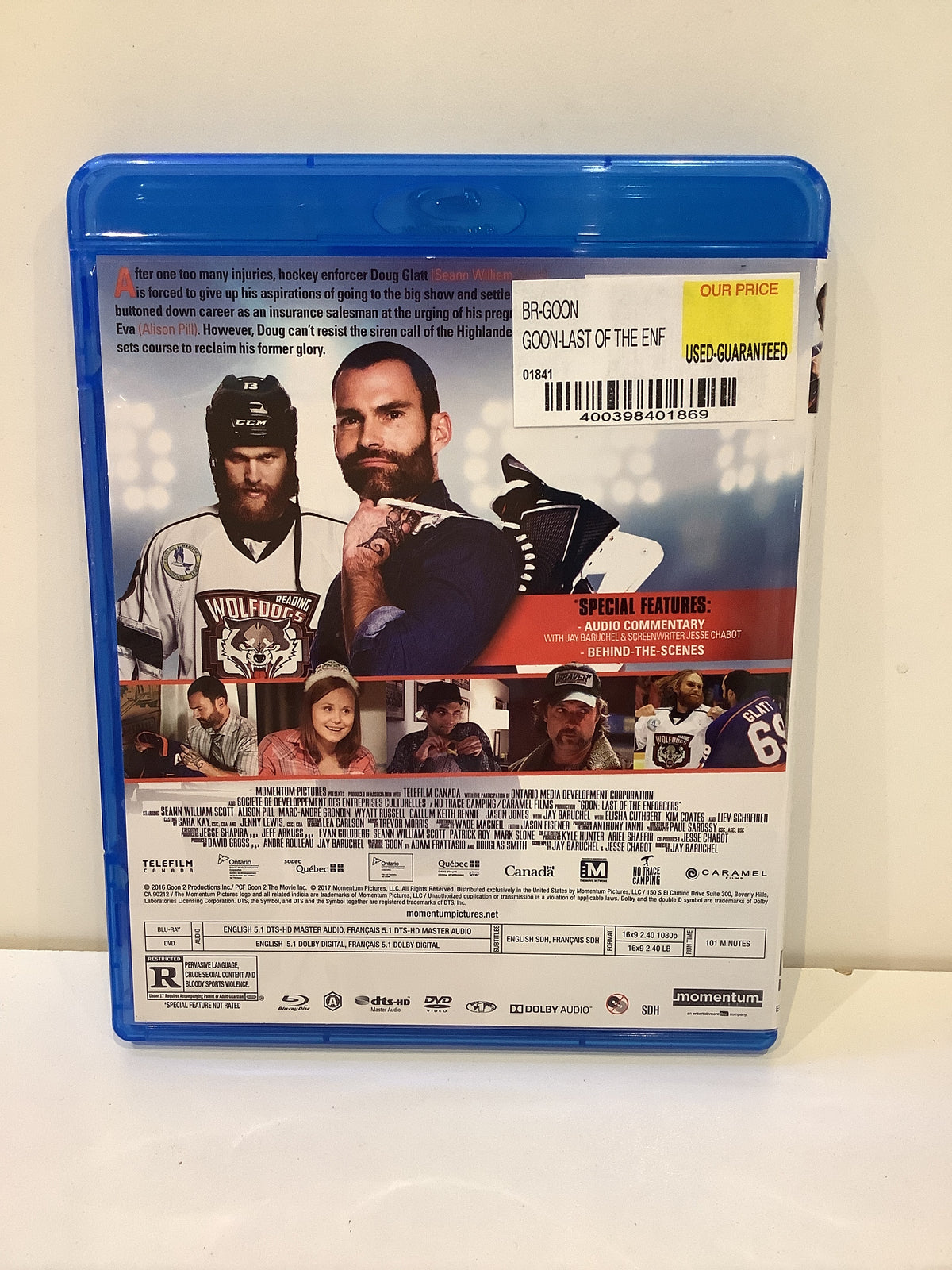 Goon Ray Goon: Last of the Enforcers - Blu-Ray – Stateline Video Games Inc.