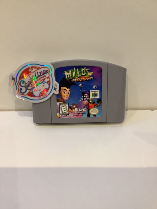 Milo's Astro Lanes - Nintendo 64